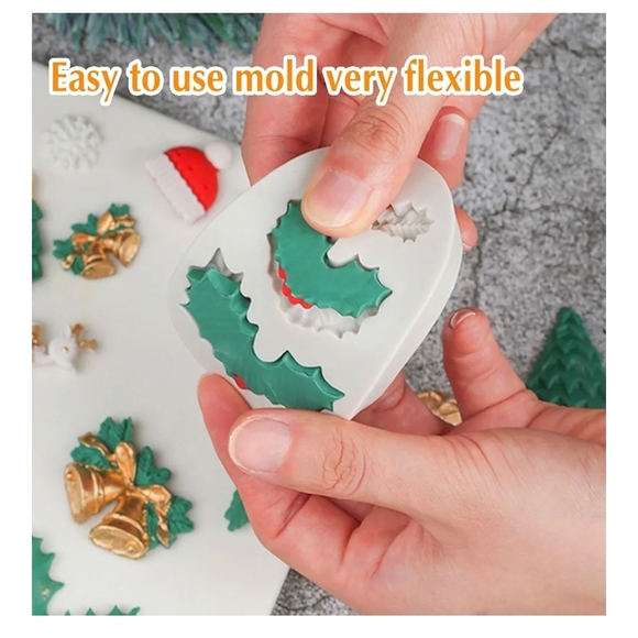 Holiday Ornament Fondant Mold Set - White - Picture 7 of 10